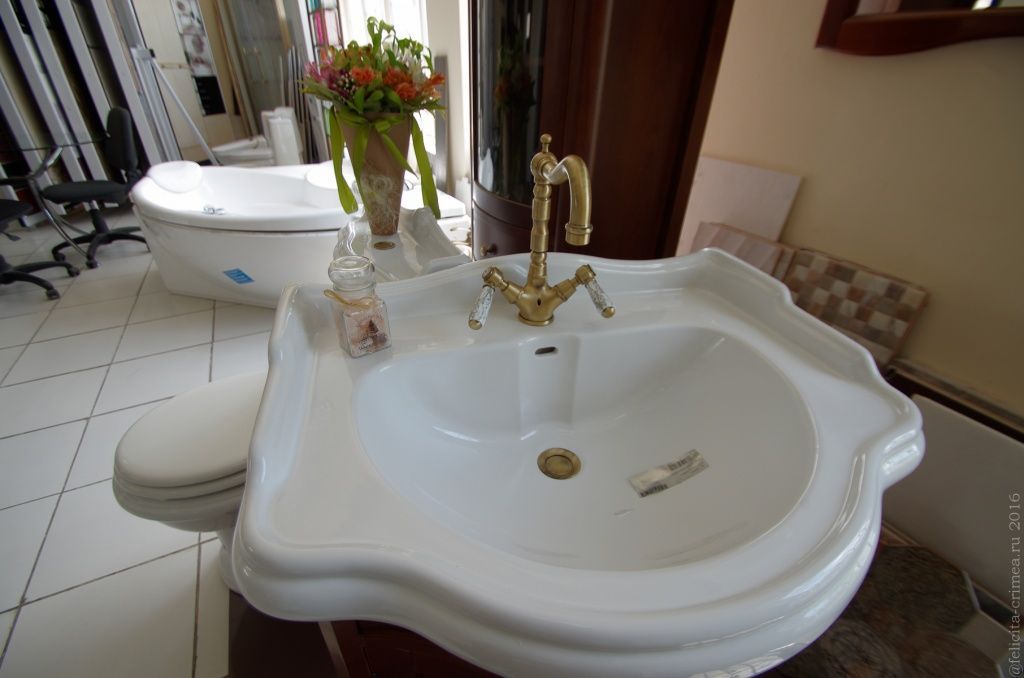 Kerasan Retro - умывальник со скидкой Kerasan Retro - умывальник со скидкой